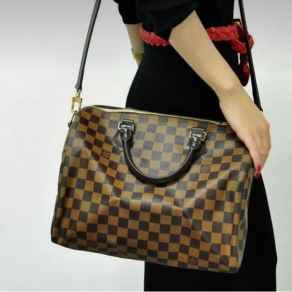 AUTHENTIC LOUIS VUITTON SPEEDY BANDOULIERE 30 BAG - Picture 16 of 16